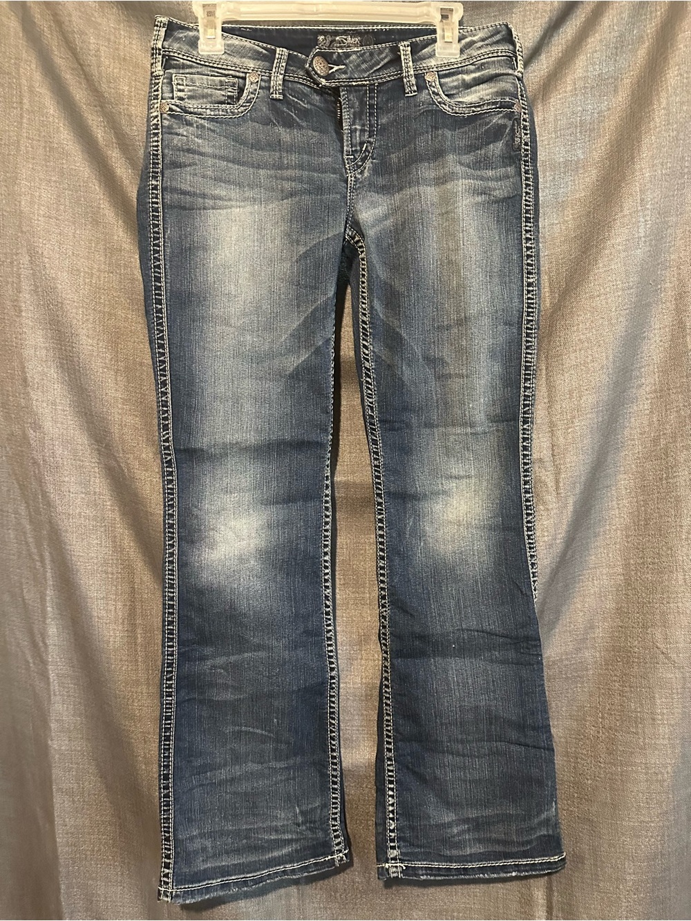 Silver Jeans Medium Blue Flare Denim